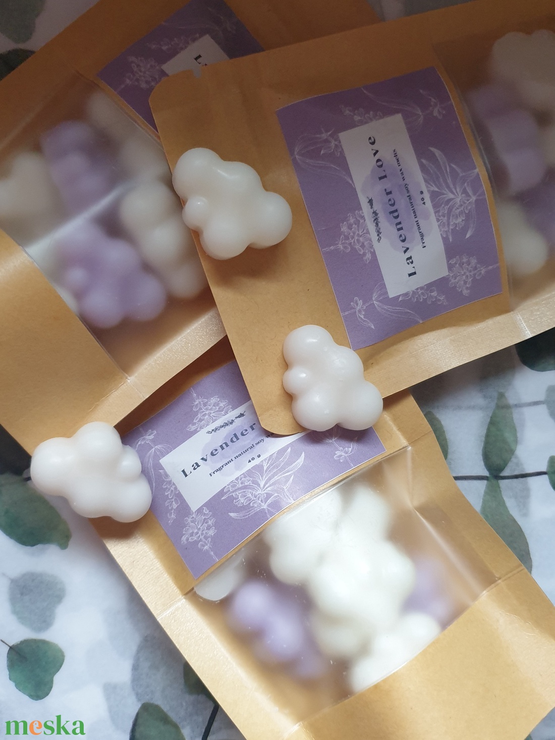 Illatviasz-Lavender Love - otthon & életmód - gyertya, illat, aroma - illatviasz - Meska.hu