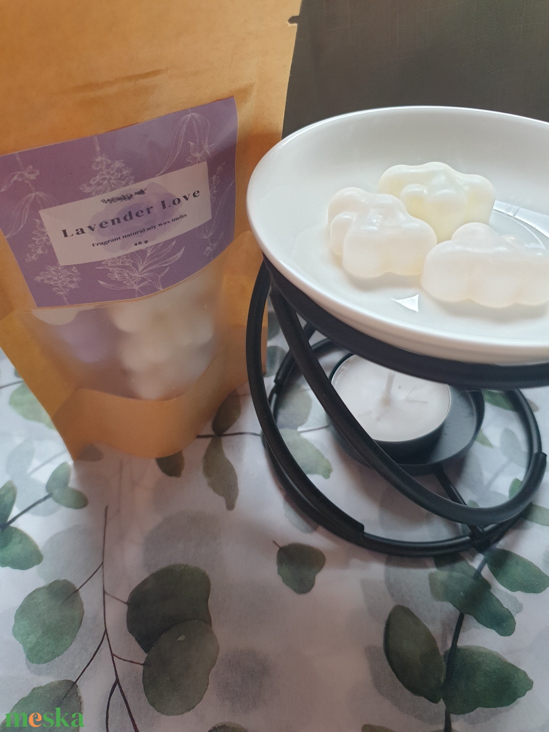 Illatviasz-Lavender Love - otthon & életmód - gyertya, illat, aroma - illatviasz - Meska.hu
