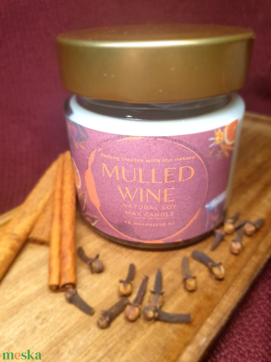 Mulled Wine - otthon & életmód - gyertya, illat, aroma - gyertya - Meska.hu