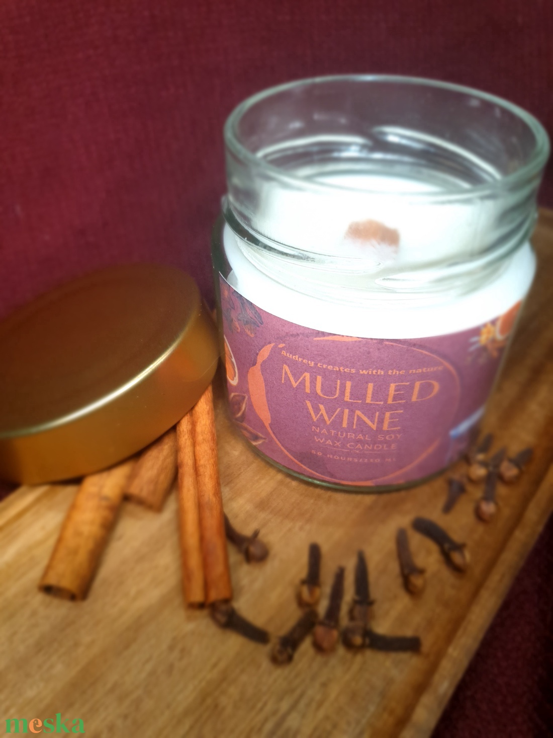 Mulled Wine - otthon & életmód - gyertya, illat, aroma - gyertya - Meska.hu