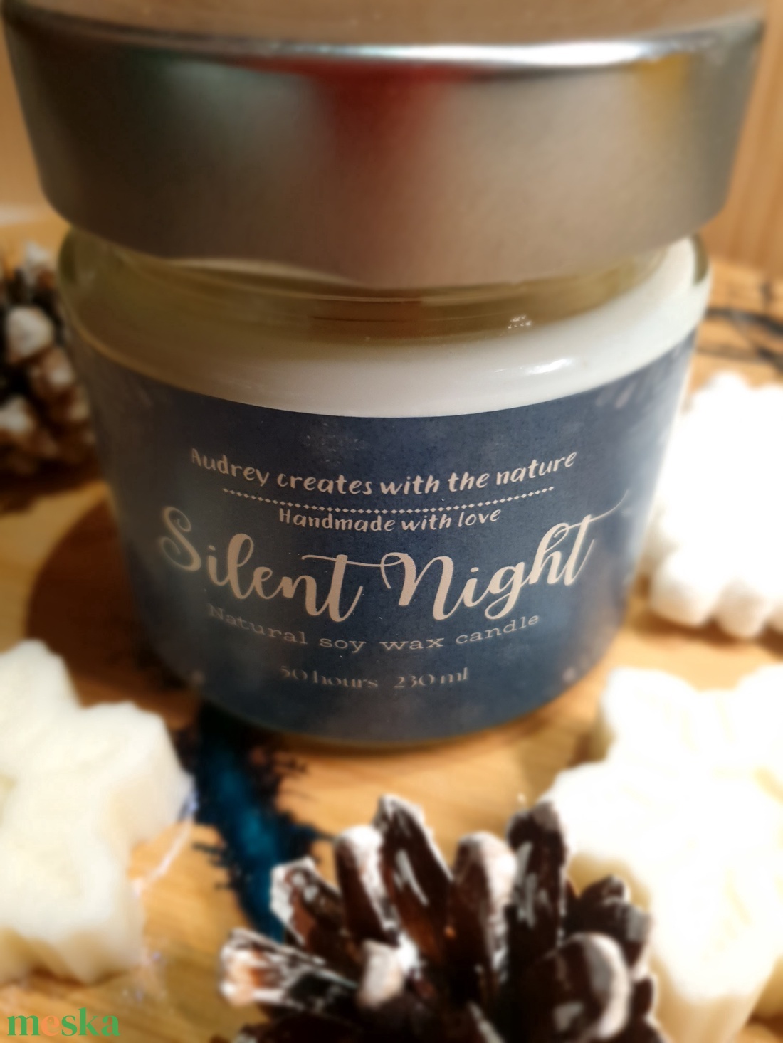 Silent Night - otthon & életmód - gyertya, illat, aroma - gyertya - Meska.hu