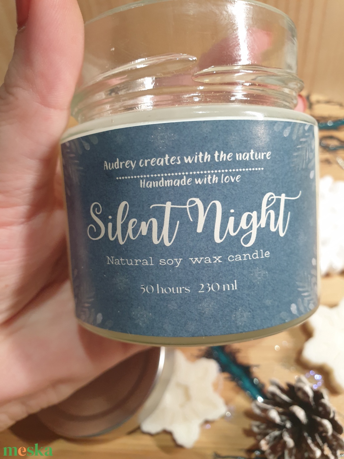 Silent Night - otthon & életmód - gyertya, illat, aroma - gyertya - Meska.hu