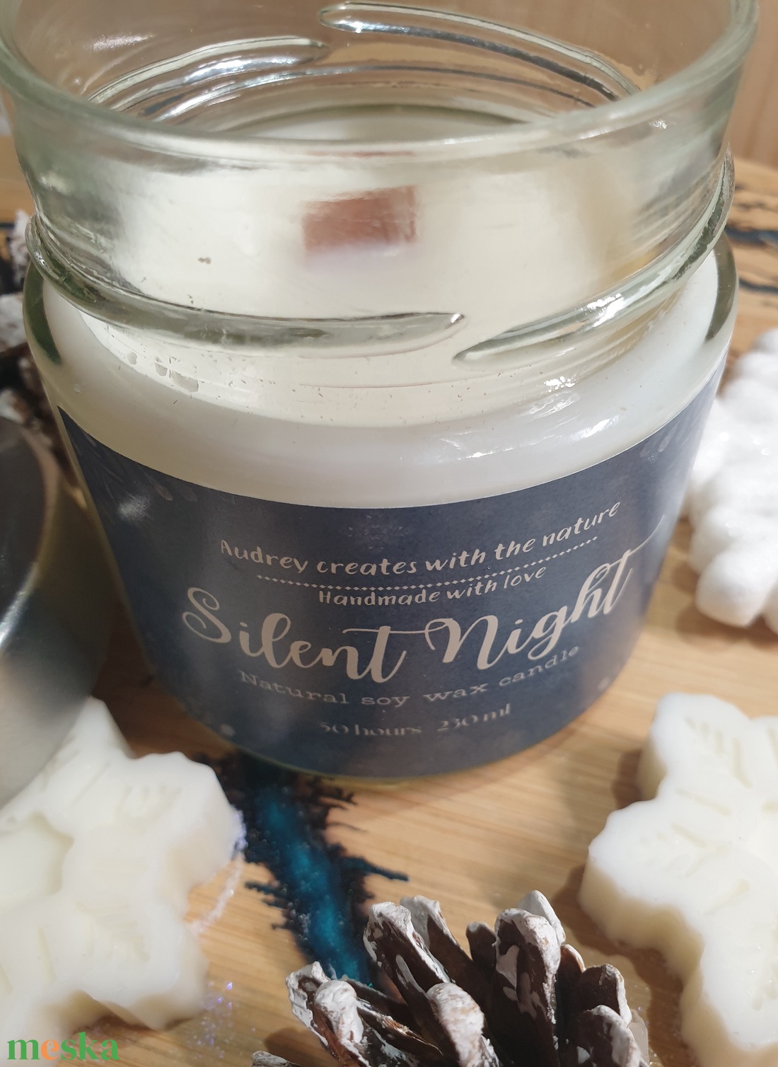 Silent Night - otthon & életmód - gyertya, illat, aroma - gyertya - Meska.hu