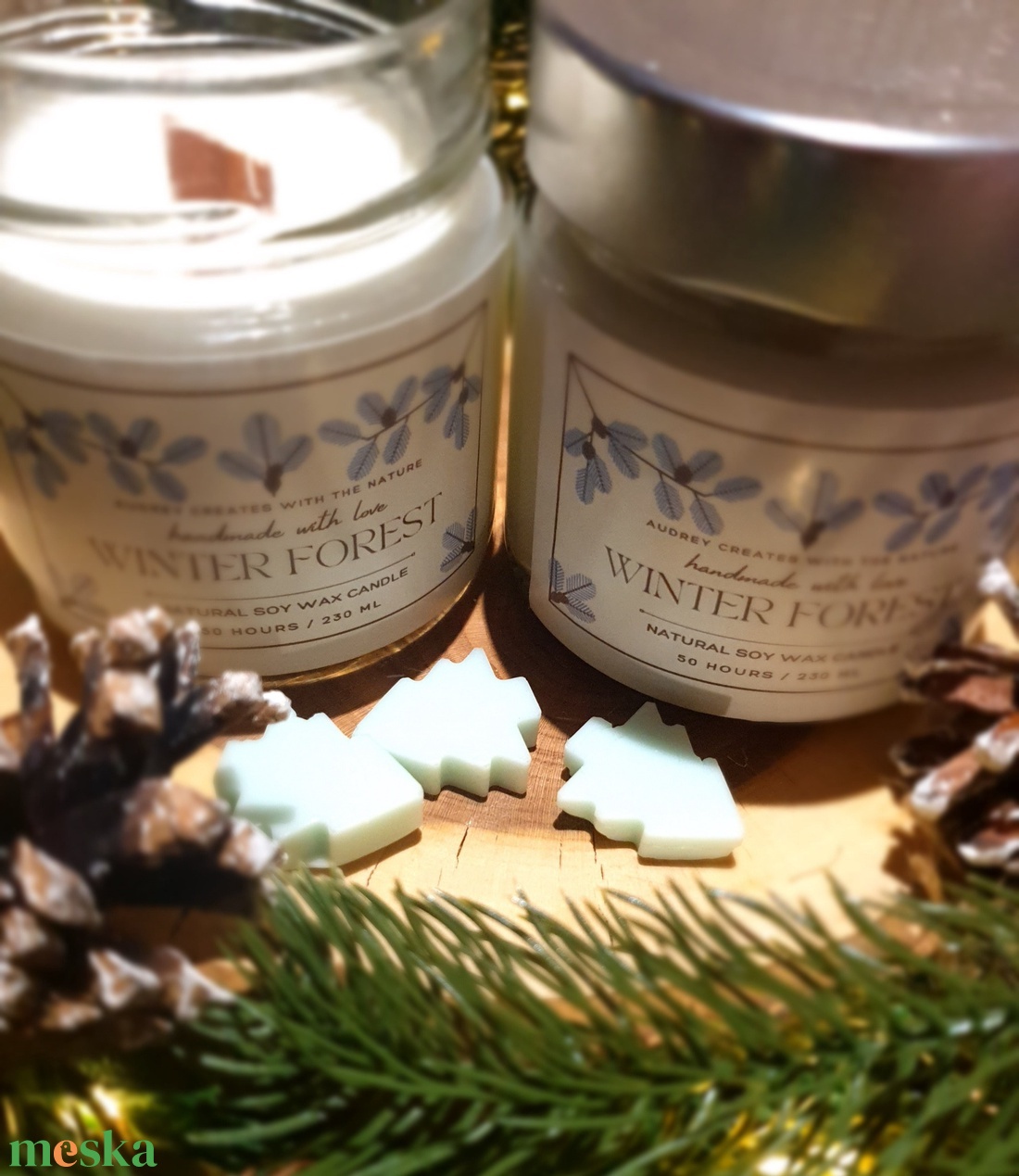 Winter Forest - otthon & életmód - gyertya, illat, aroma - gyertya - Meska.hu