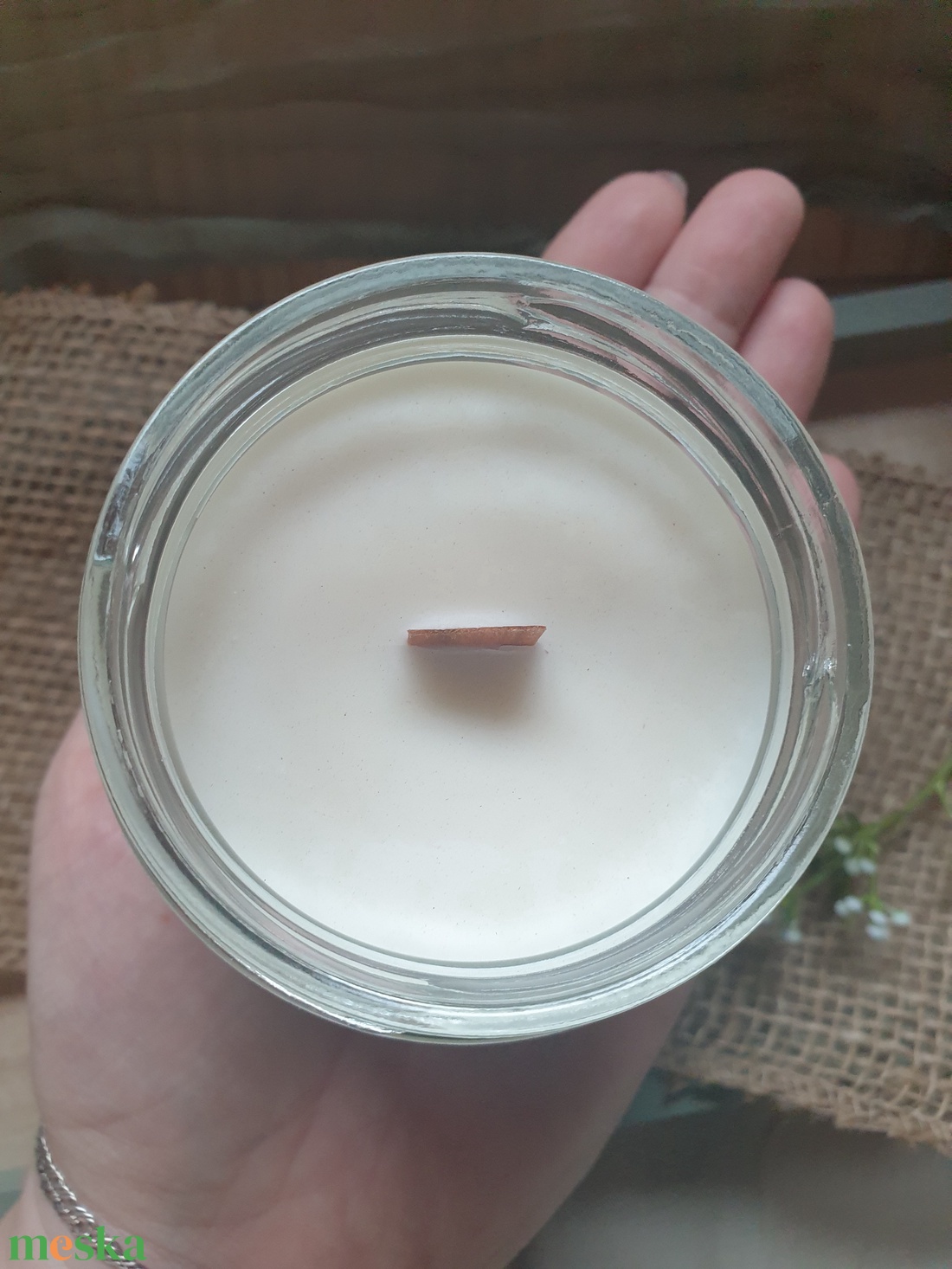 Vanilla Pistachio - otthon & életmód - gyertya, illat, aroma - gyertya - Meska.hu