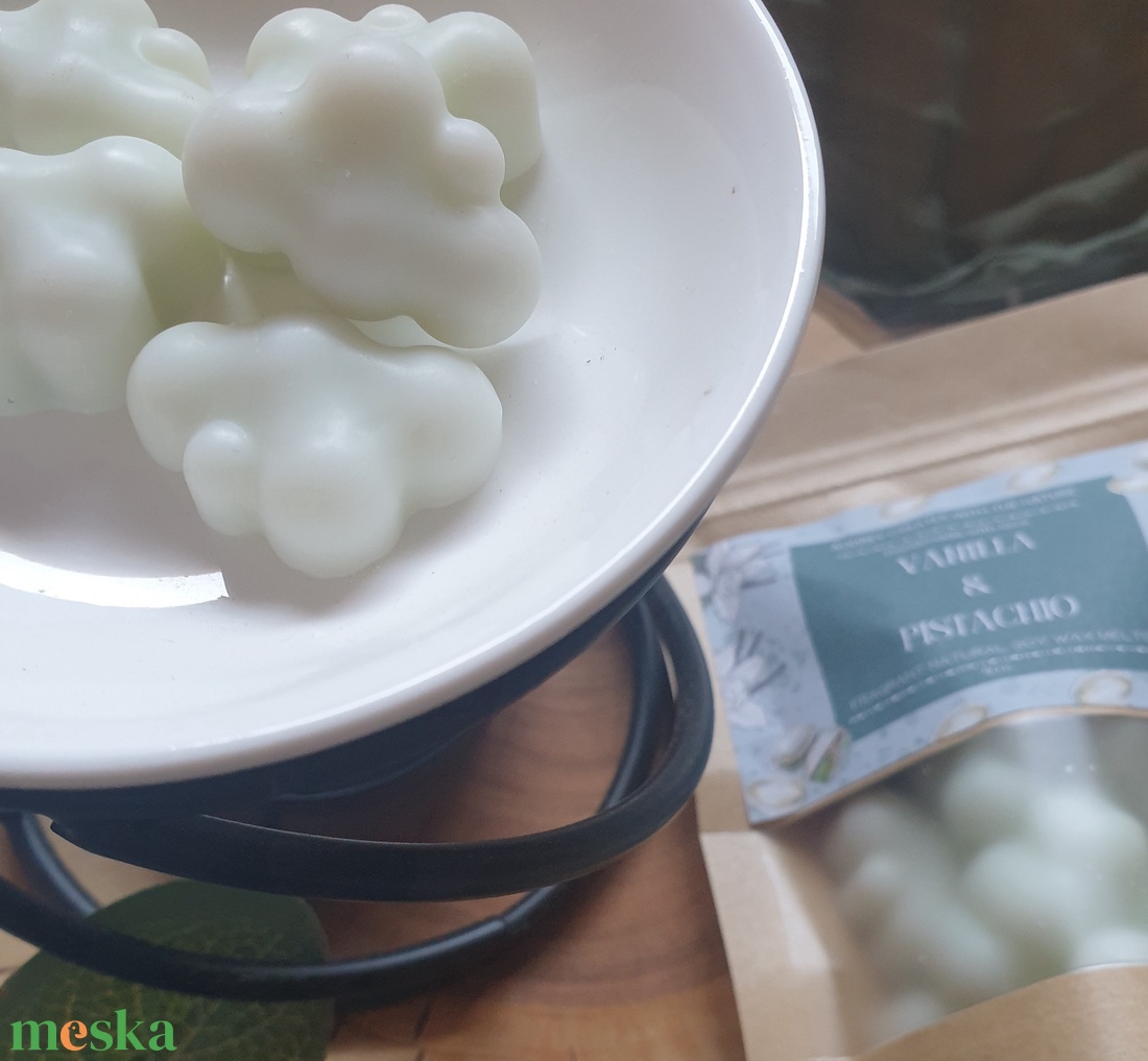 Illatviasz-Vanilla Pistachio - otthon & életmód - gyertya, illat, aroma - illatviasz - Meska.hu