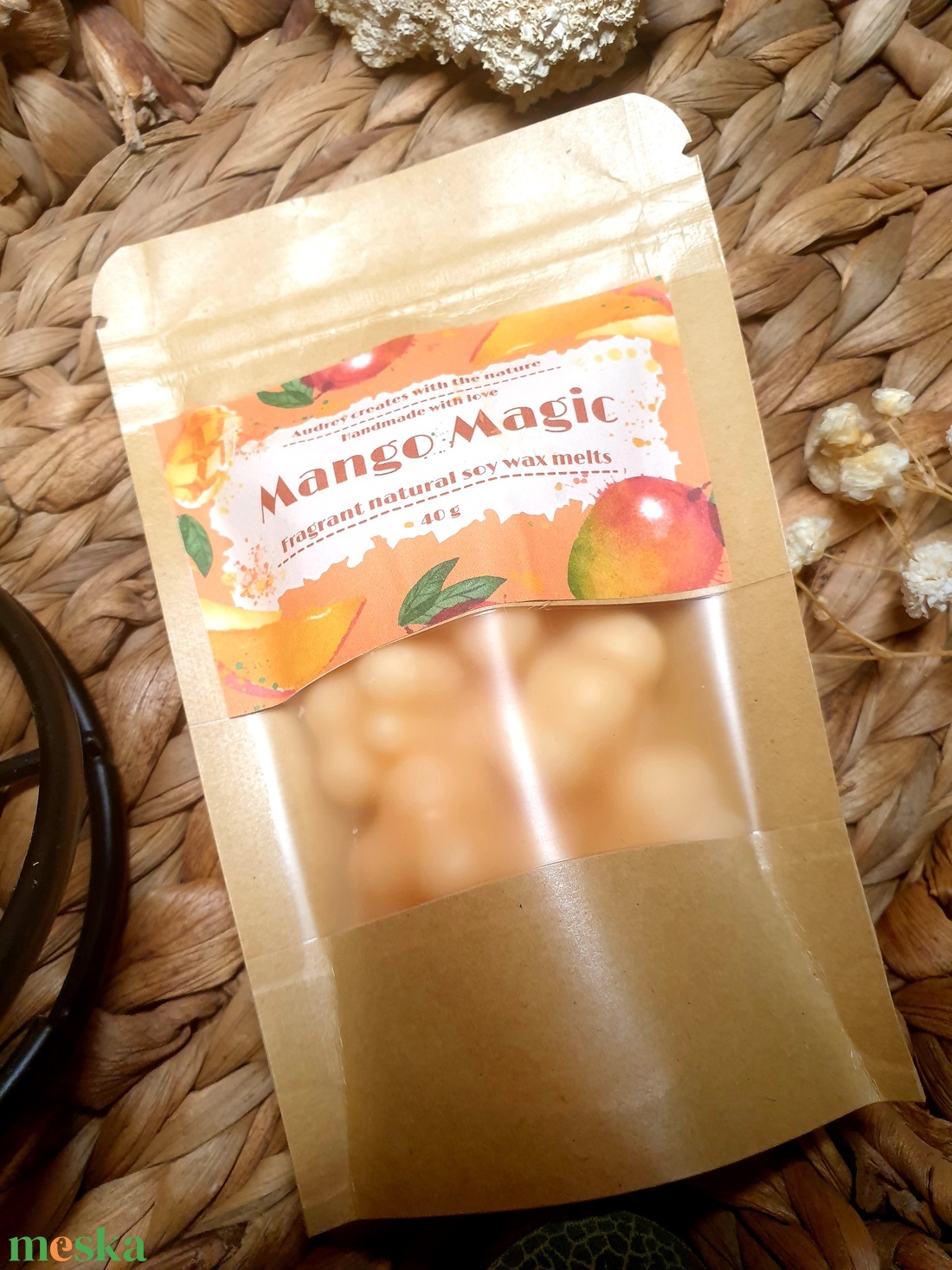 Illatviasz-Mango Magic - otthon & életmód - gyertya, illat, aroma - illatviasz - Meska.hu