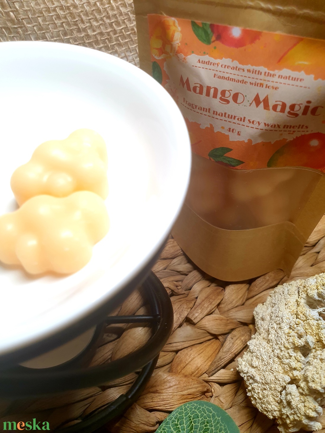 Illatviasz-Mango Magic - otthon & életmód - gyertya, illat, aroma - illatviasz - Meska.hu