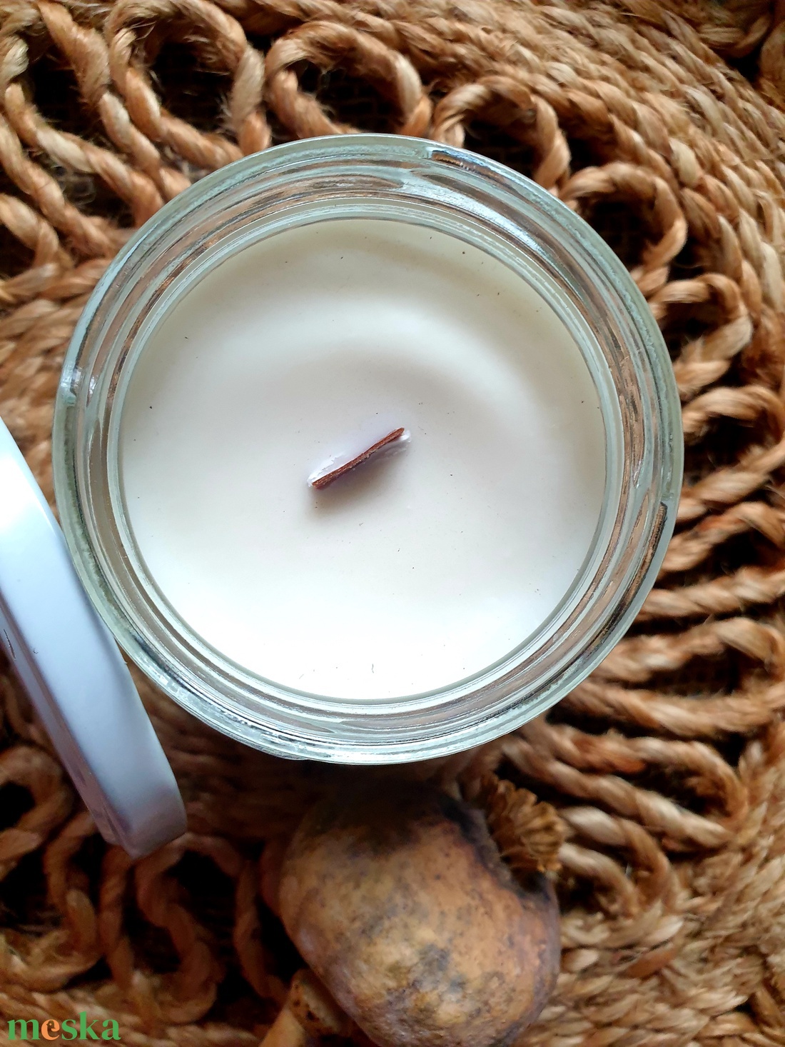 Természetes szójaviasz gyertya-Lavender Love - otthon & életmód - gyertya, illat, aroma - gyertya - Meska.hu