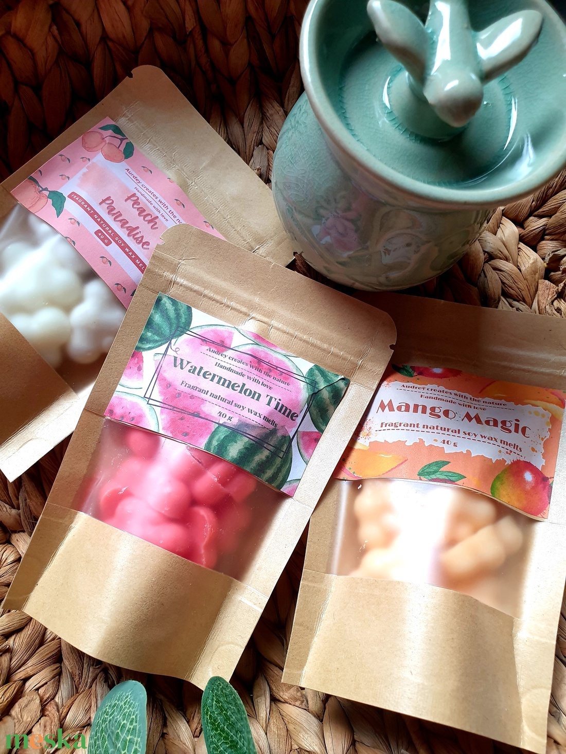 Gyümölcsös Illatviasz válogatás - otthon & életmód - gyertya, illat, aroma - illatviasz - Meska.hu