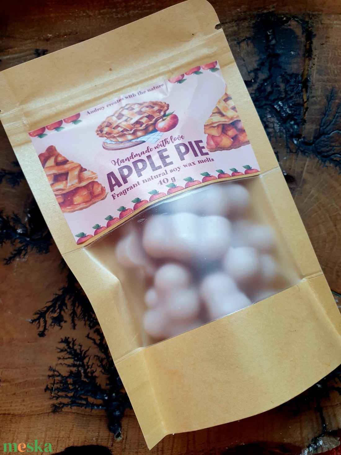 Illatviasz-Apple pie - otthon & életmód - gyertya, illat, aroma - illatviasz - Meska.hu