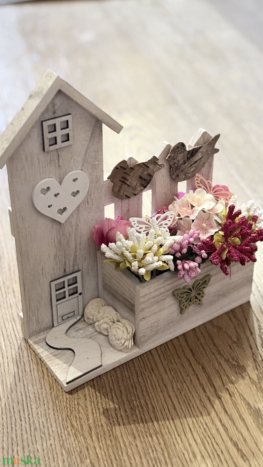 Tavaszi asztaldísz - otthon & életmód - virágdekoráció - virágdíszek - asztali virágdísz - Meska.hu