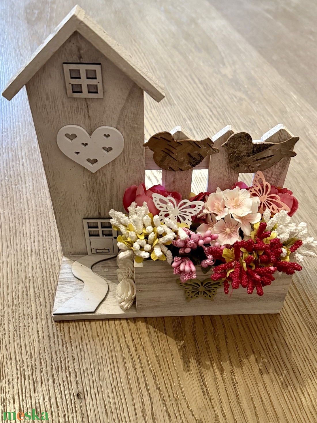 Tavaszi asztaldísz - otthon & életmód - virágdekoráció - virágdíszek - asztali virágdísz - Meska.hu