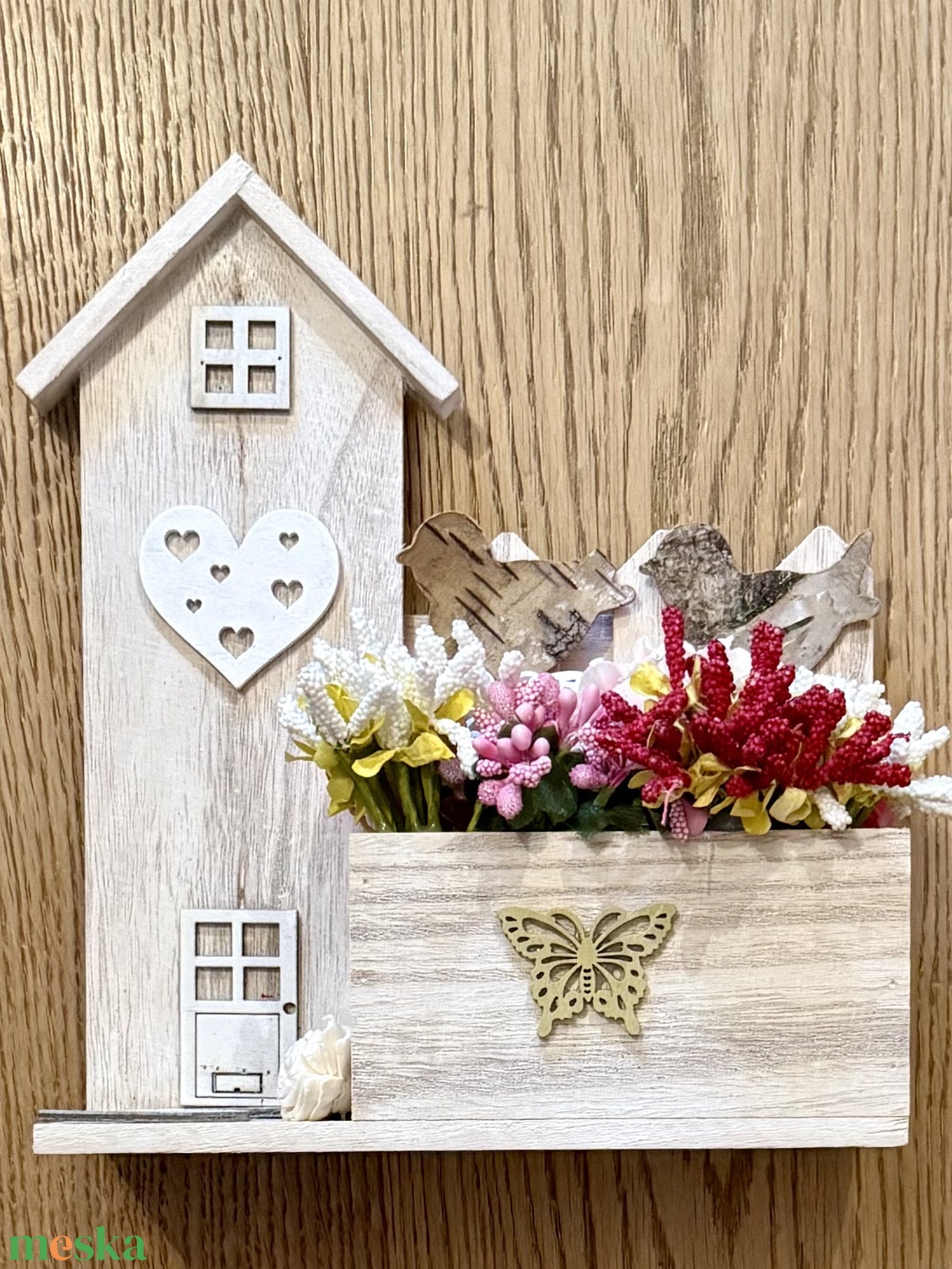 Tavaszi asztaldísz - otthon & életmód - virágdekoráció - virágdíszek - asztali virágdísz - Meska.hu