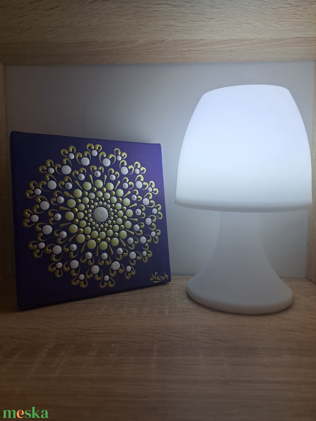 Mandala vászonkép  - otthon & életmód - dekoráció - kép & falikép - vászonkép - Meska.hu