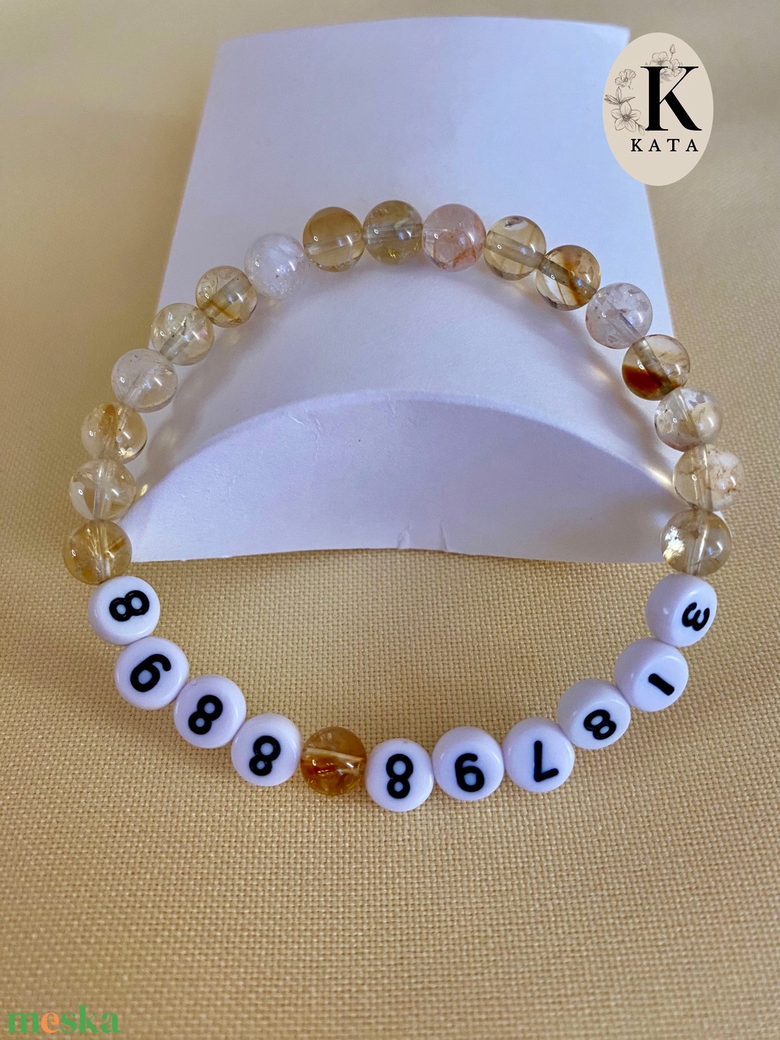 Grabojov számos, anyagi bőség karkötő - ékszer - karkötő - ásványkarkötő - Meska.hu