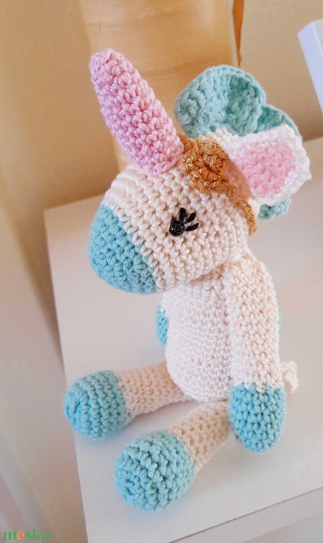 Horgolt amigurumi unicornis - játék & sport - 3 éves kor alattiaknak - alvóka & rongyi - Meska.hu Horgolt amigurumi unicornis - játék & sport - 3 éves kor alattiaknak - alvóka & rongyi - Meska.hu