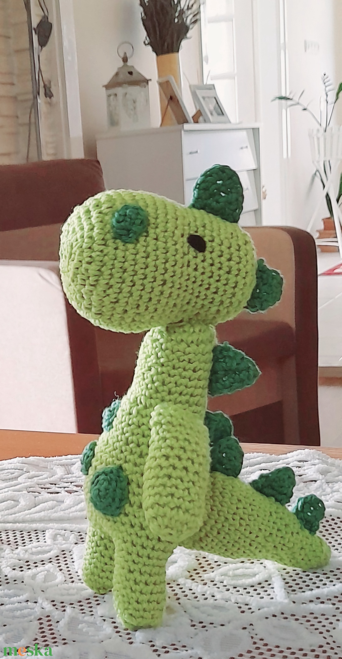 Horgolt amigurumi dino - játék & sport - 3 éves kor alattiaknak - alvóka & rongyi - Meska.hu Horgolt amigurumi dino - játék & sport - 3 éves kor alattiaknak - alvóka & rongyi - Meska.hu