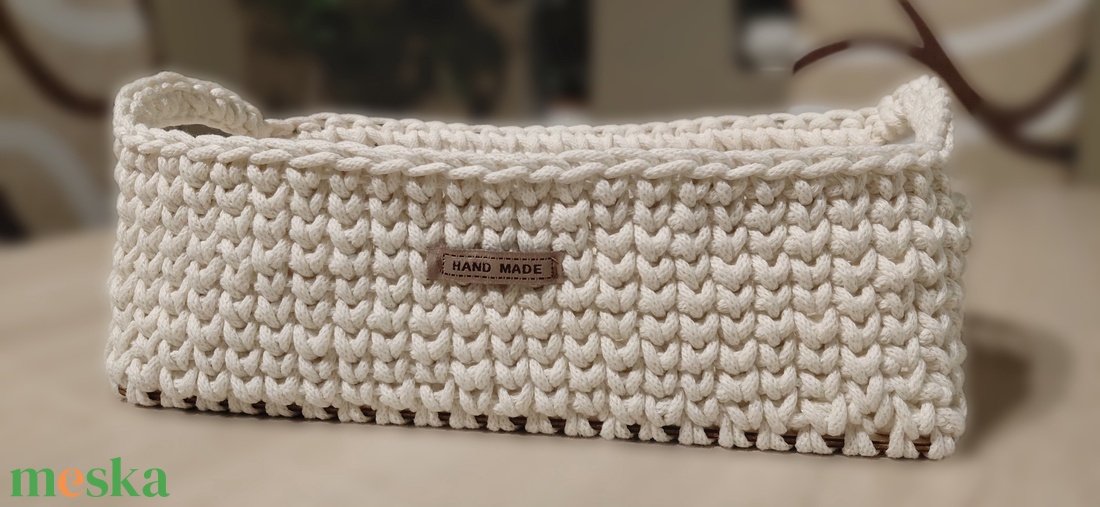 Kenyértartó, tárolókosár. - otthon & életmód - konyhafelszerelés, tálalás - konyhai tárolás - kenyértartó - Meska.hu