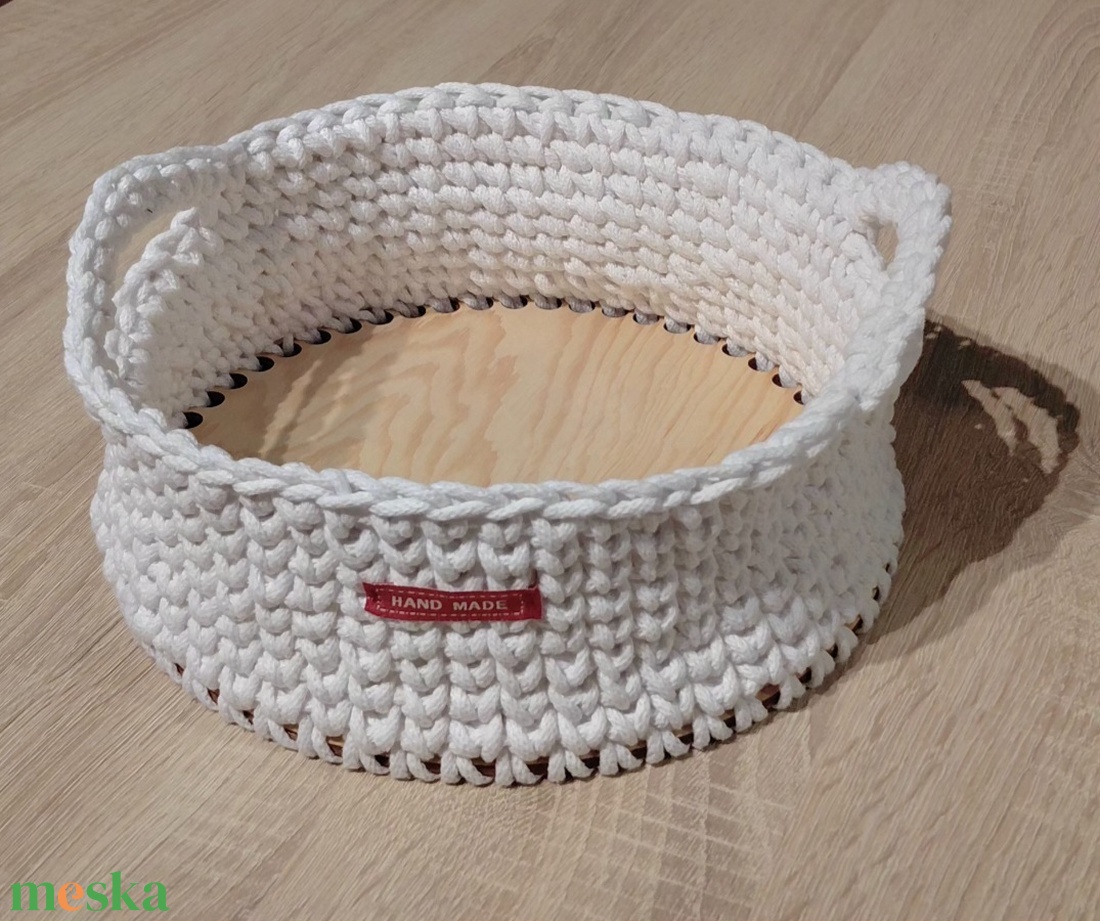 Kenyértartó, tárolókosár. - otthon & életmód - konyhafelszerelés, tálalás - konyhai tárolás - kenyértartó - Meska.hu