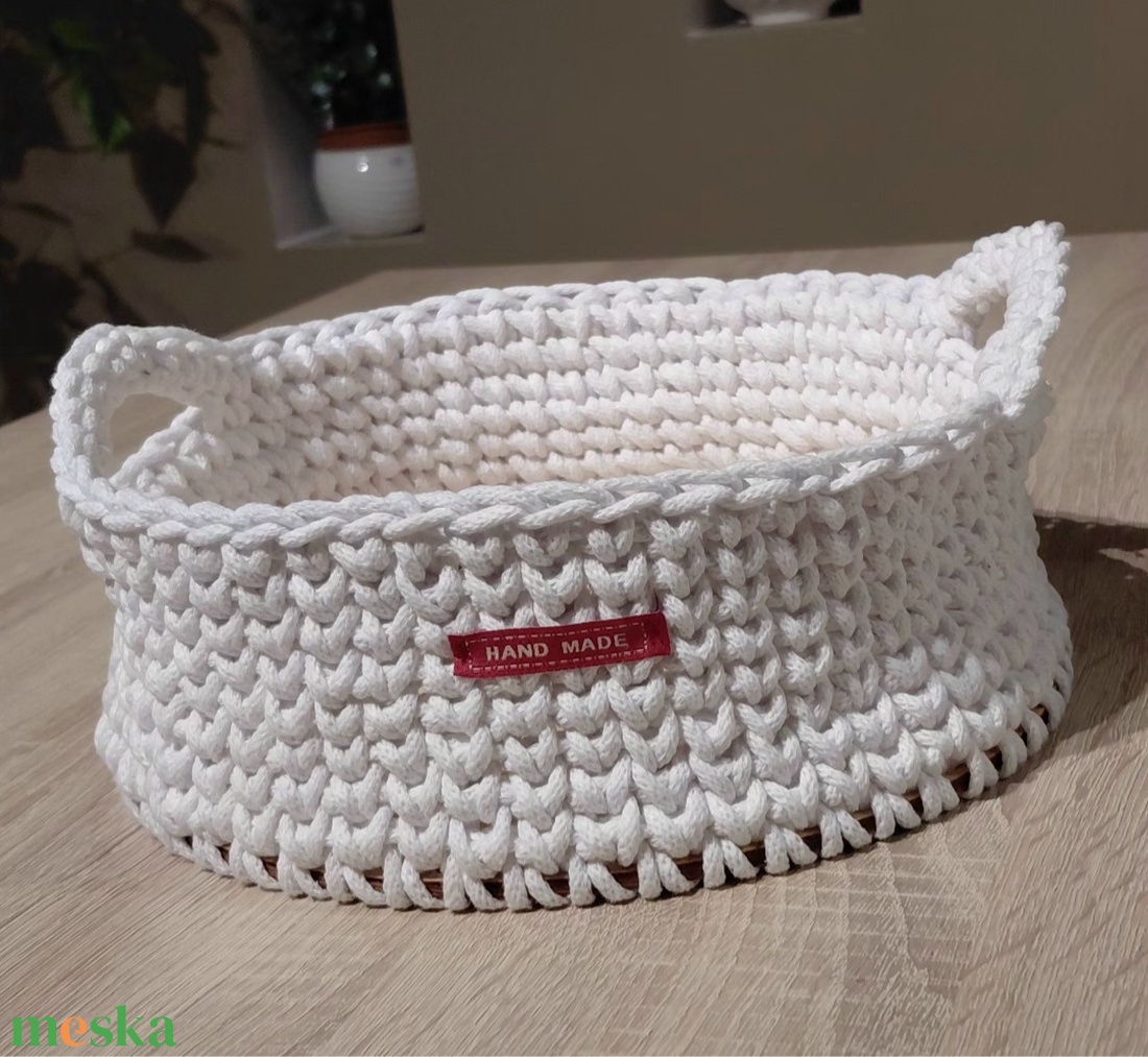 Kenyértartó, tárolókosár. - otthon & életmód - konyhafelszerelés, tálalás - konyhai tárolás - kenyértartó - Meska.hu