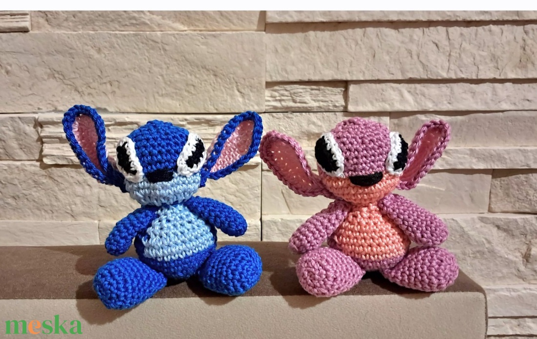 Stitch - játék & sport - plüssállat & játékfigura - béka - Meska.hu
