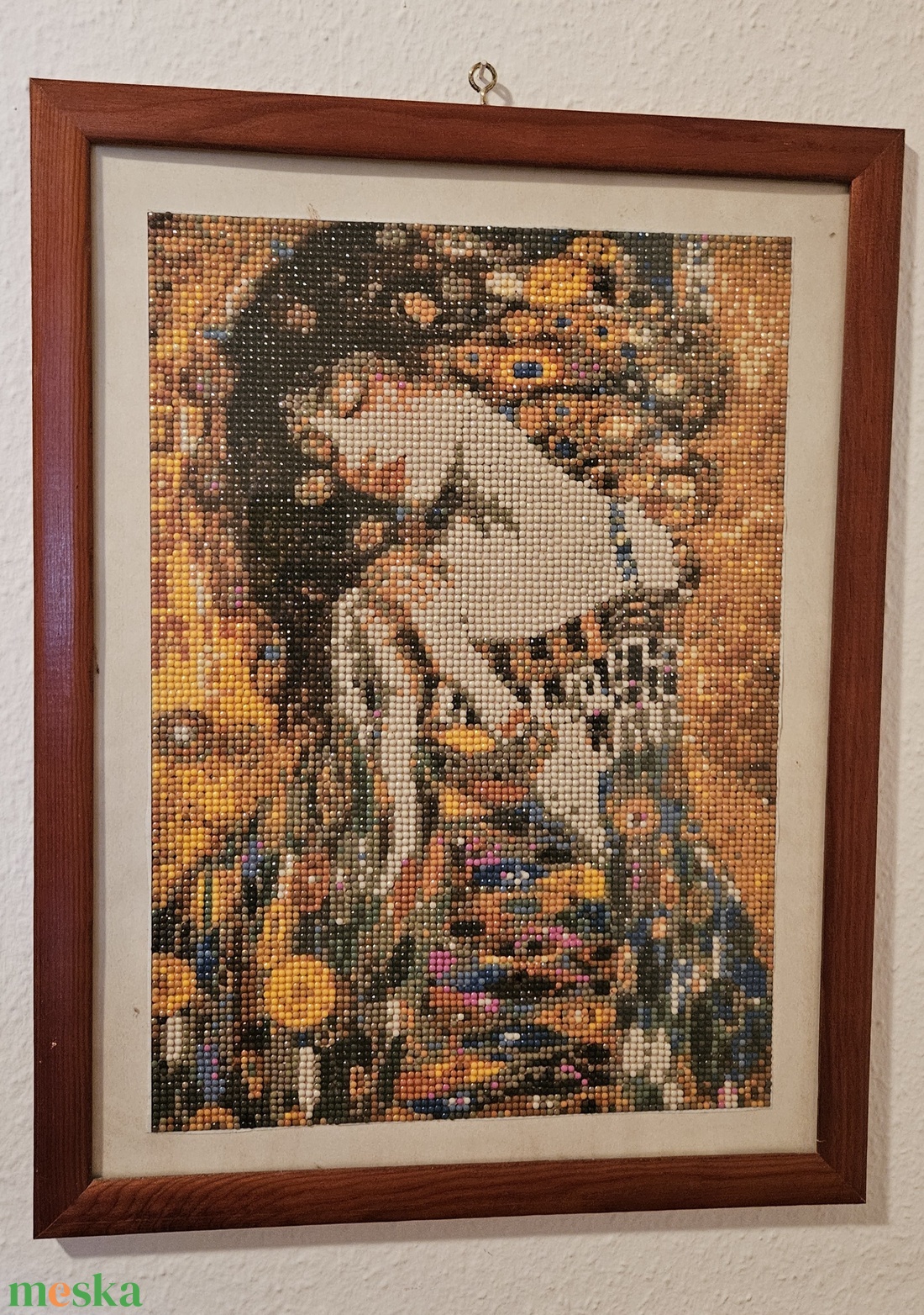 Őszi csend � Kézzel készített gyémántfestmény keretben (keret nélküli méretek: 24x35 cm) - művészet - festmény - festmény vegyes technika - Meska.hu
