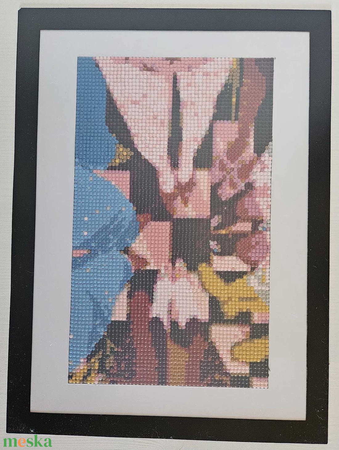 Összetartás - Kézzel készített gyémántfestmény (az ár a keretet is tartalmazza) (keret nélküli méretek: 14x25 cm) - otthon & életmód - dekoráció - kép & falikép - 3d képek - Meska.hu