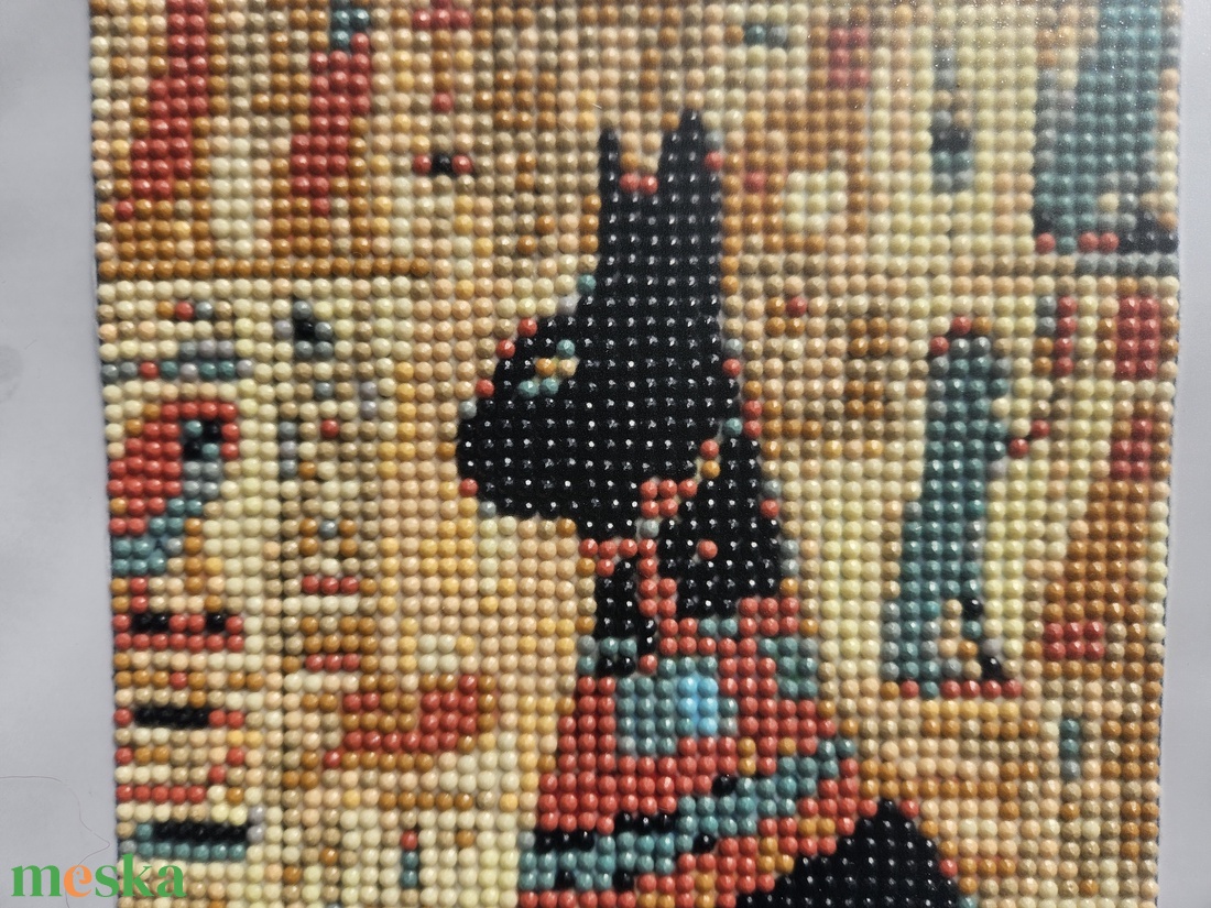 Egyiptomi Árnyék � Kézzel készített gyémántfestmény keretben (14x23 cm) - otthon & életmód - dekoráció - kép & falikép - 3d képek - Meska.hu