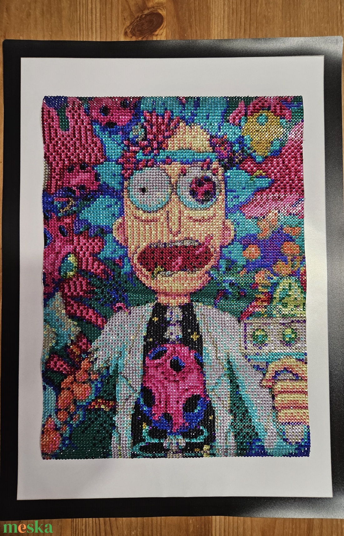Groovy Multiverse � kézzel készített diamond painting keretben (keret nélküli méretek: 24x35 cm) - otthon & életmód - dekoráció - kép & falikép - 3d képek - Meska.hu