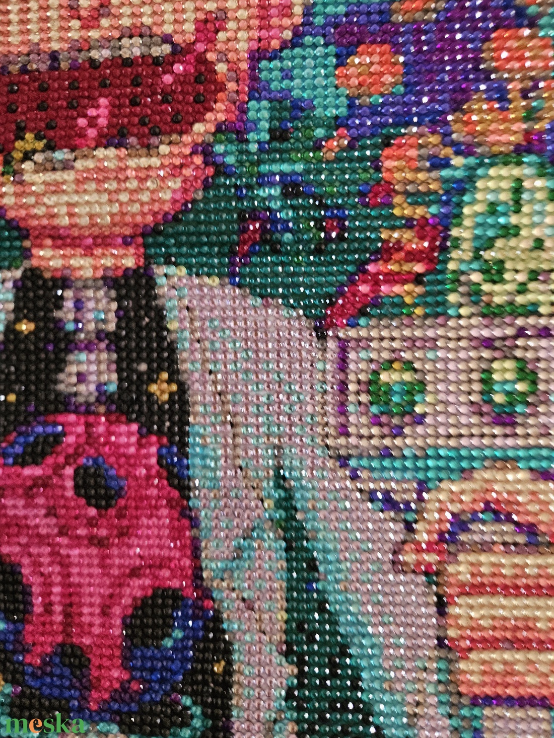 Groovy Multiverse � kézzel készített diamond painting keretben (keret nélküli méretek: 24x35 cm) - otthon & életmód - dekoráció - kép & falikép - 3d képek - Meska.hu