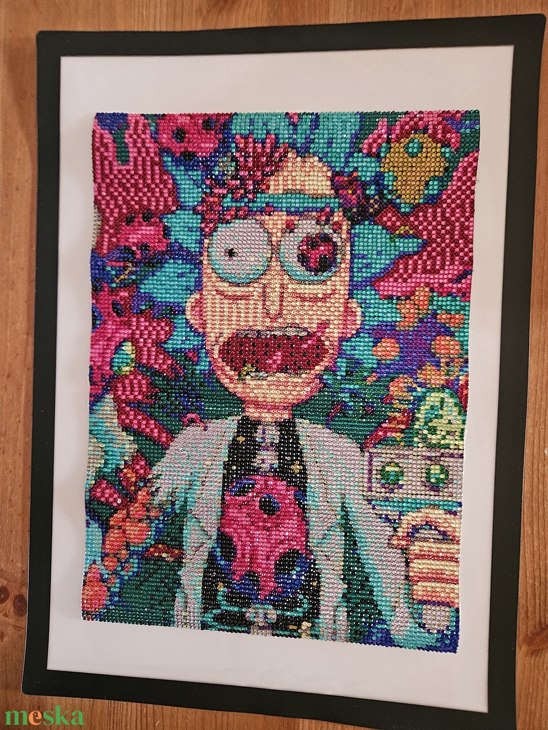 Groovy Multiverse � kézzel készített diamond painting keretben (keret nélküli méretek: 24x35 cm) - otthon & életmód - dekoráció - kép & falikép - 3d képek - Meska.hu
