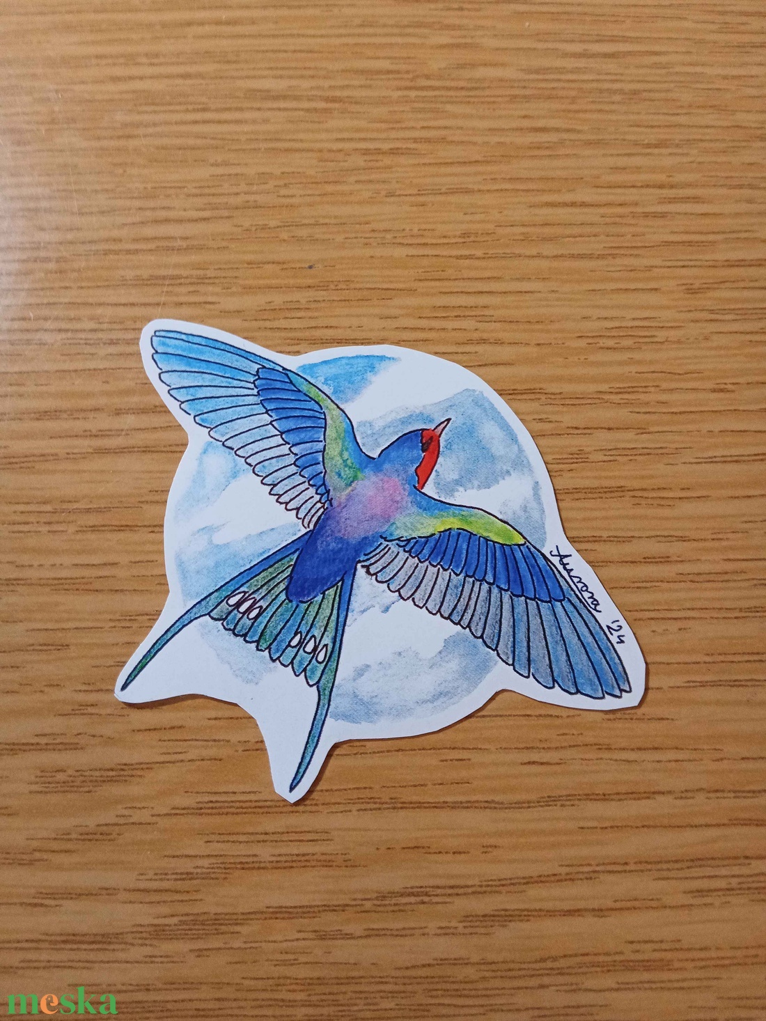 Matrica - Fecske - otthon & életmód - papír, írószer - matrica, matrica csomag - Meska.hu