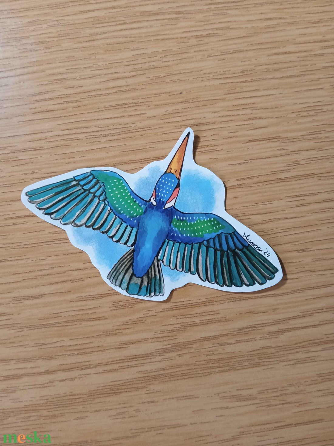 Matrica - Jégmadár - otthon & életmód - papír, írószer - matrica, matrica csomag - Meska.hu