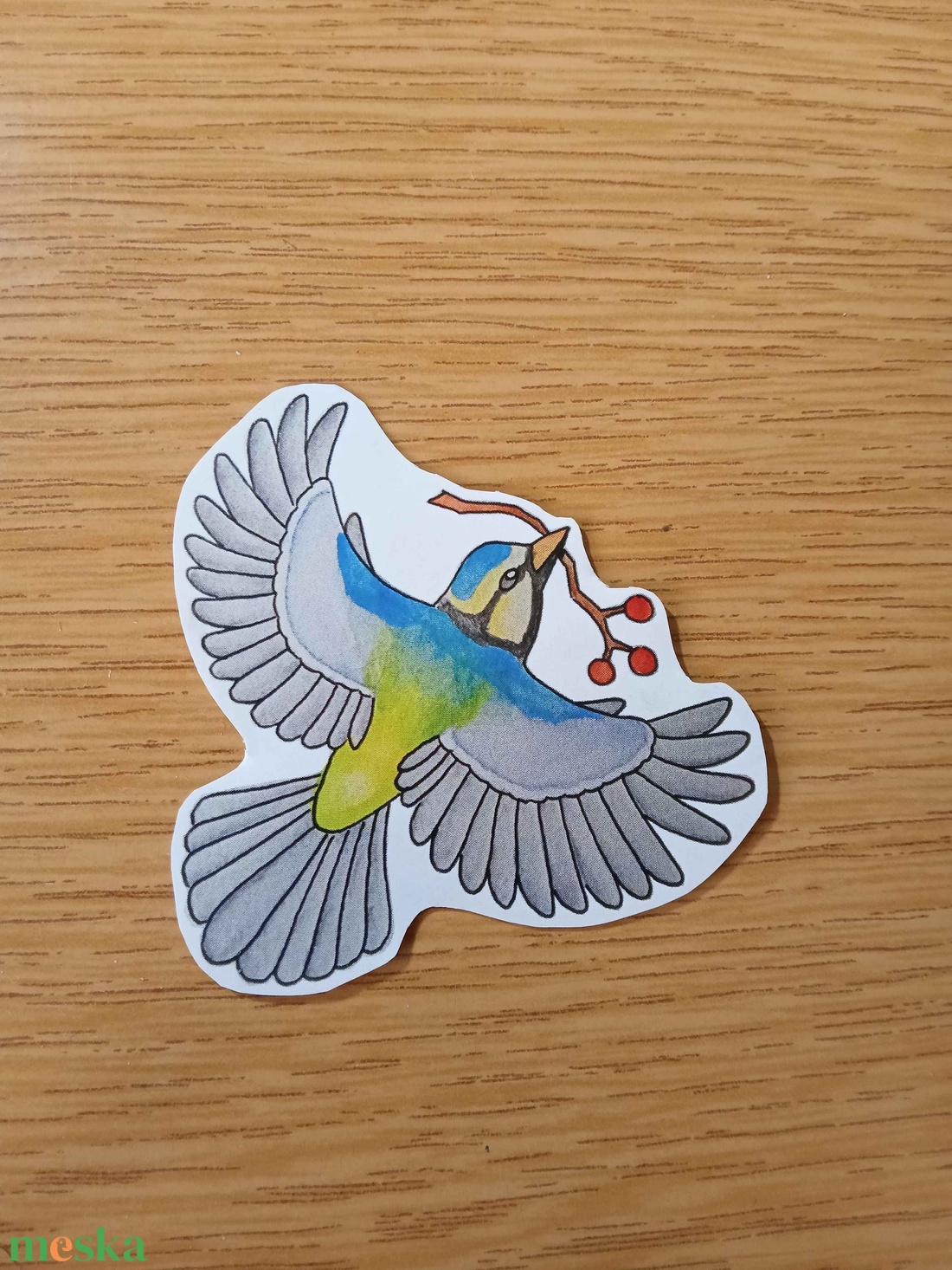 Matrica - Széncinege - otthon & életmód - papír, írószer - matrica, matrica csomag - Meska.hu