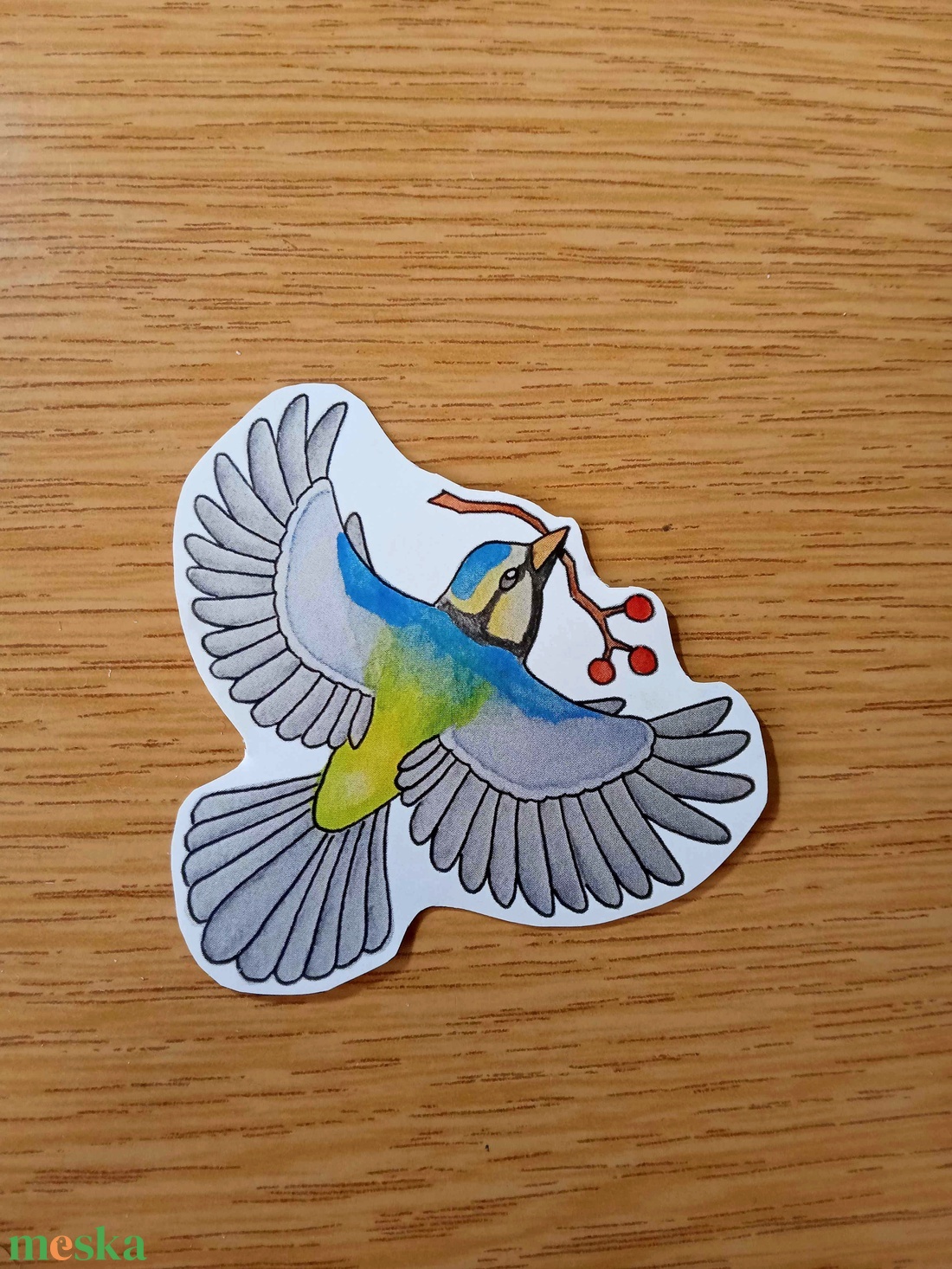 Matrica - Széncinege - otthon & életmód - papír, írószer - matrica, matrica csomag - Meska.hu