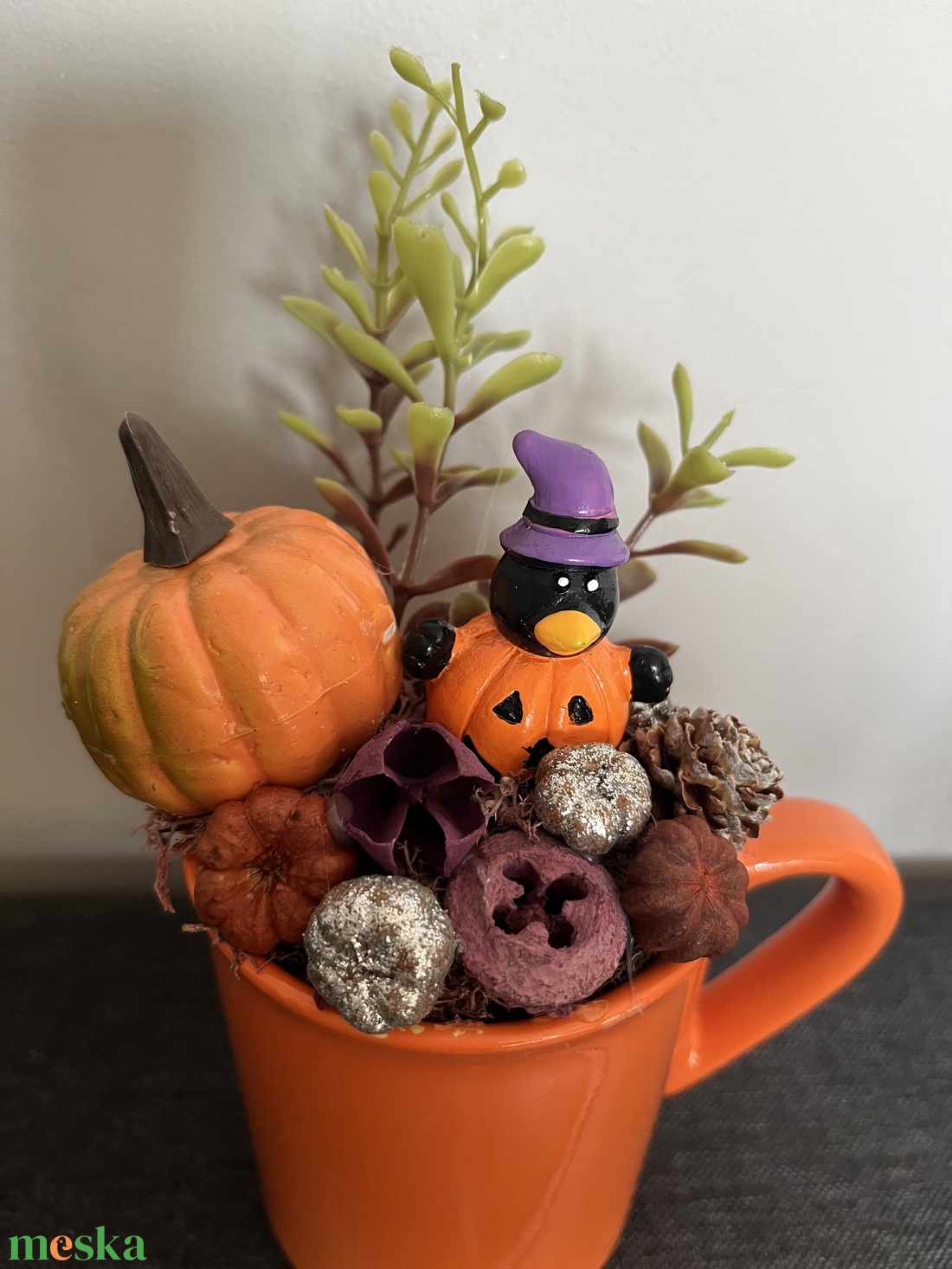 Halloweeni asztaldísz - otthon & életmód - dekoráció - asztal és polc dekoráció - asztaldísz - Meska.hu Halloweeni asztaldísz - otthon & életmód - dekoráció - asztal és polc dekoráció - asztaldísz - Meska.hu