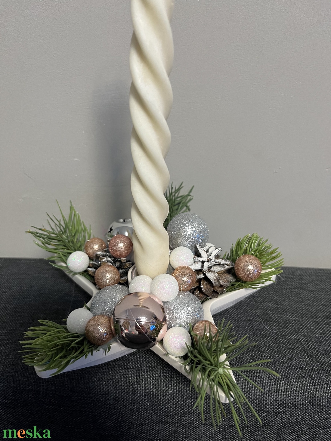 Karácsonyi asztaldísz - karácsony - adventi díszek - adventi asztaldísz - Meska.hu Karácsonyi asztaldísz - karácsony - adventi díszek - adventi asztaldísz - Meska.hu