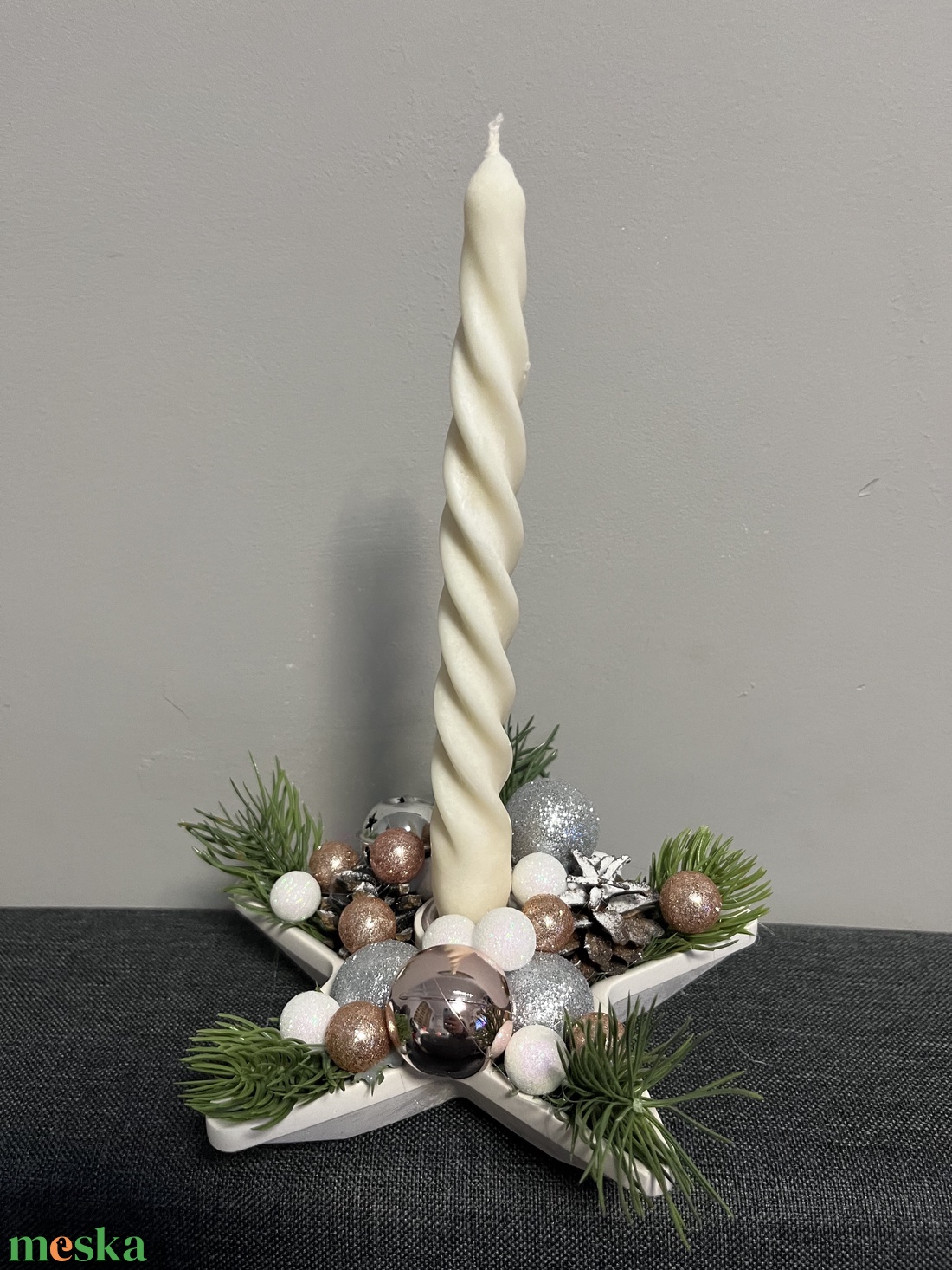 Karácsonyi asztaldísz - karácsony - adventi díszek - adventi asztaldísz - Meska.hu Karácsonyi asztaldísz - karácsony - adventi díszek - adventi asztaldísz - Meska.hu
