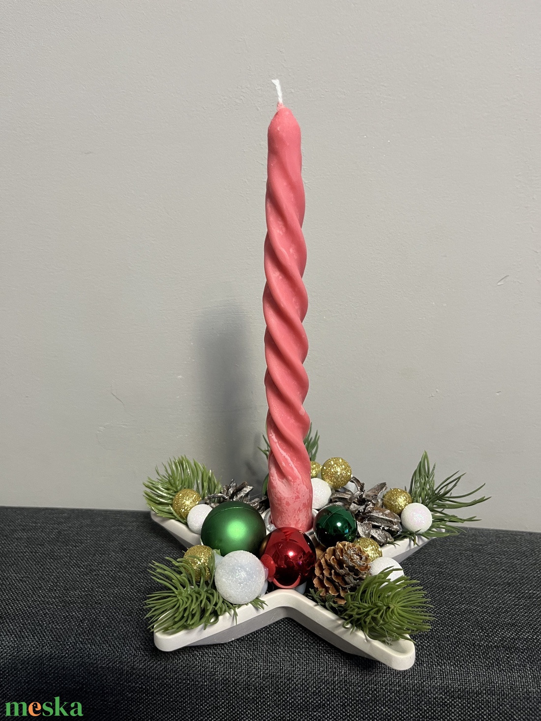 Karácsonyi asztaldísz - karácsony - adventi díszek - adventi asztaldísz - Meska.hu Karácsonyi asztaldísz - karácsony - adventi díszek - adventi asztaldísz - Meska.hu