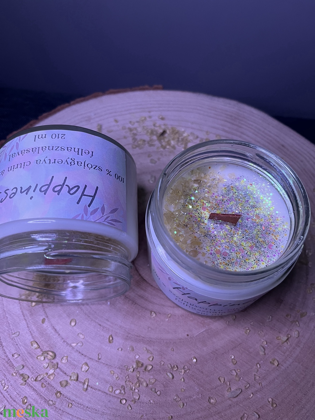Happyness ásványgyertya - otthon & életmód - gyertya, illat, aroma - gyertya - Meska.hu Happyness ásványgyertya - otthon & életmód - gyertya, illat, aroma - gyertya - Meska.hu