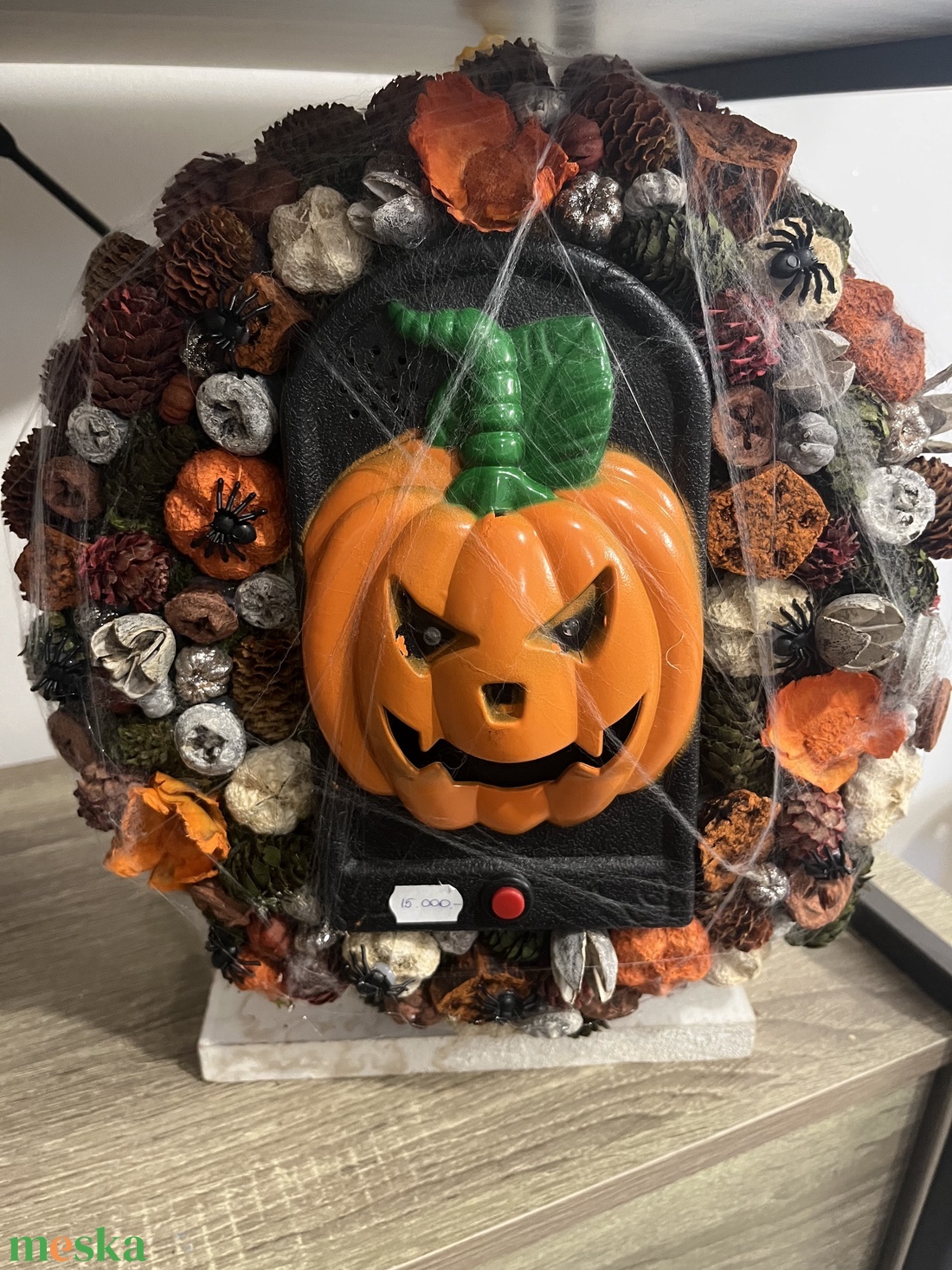 Halloweeni ajtódísz, kopogtató - otthon & életmód - dekoráció - ajtó- és ablak dekoráció - ajtódísz & kopogtató - Meska.hu Halloweeni ajtódísz, kopogtató - otthon & életmód - dekoráció - ajtó- és ablak dekoráció - ajtódísz & kopogtató - Meska.hu