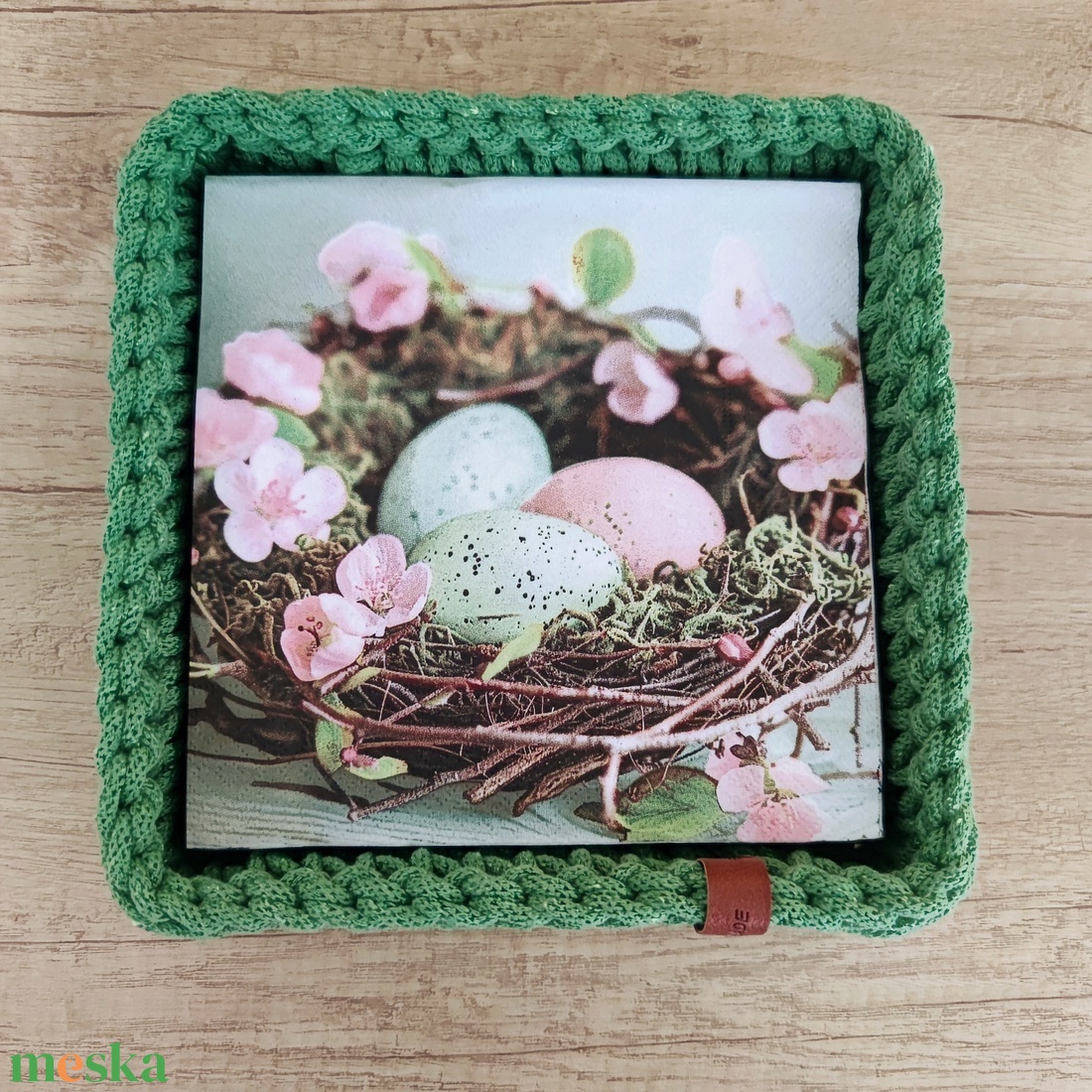 Aloé szögletes tároló, szalvétatartó - otthon & életmód - konyhafelszerelés, tálalás - tálalás - szalvétatartó, szalvétagyűrű - Meska.hu