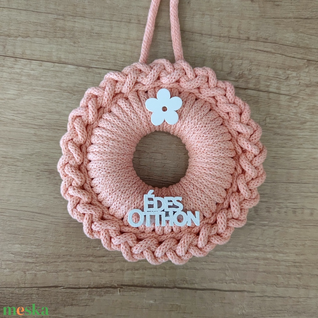 Mini ajtódísz (13 cm átmérő) - otthon & életmód - dekoráció - ajtó- és ablak dekoráció - ajtódísz & kopogtató - Meska.hu