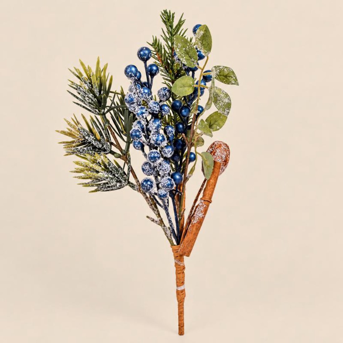 Áfonyabogyós pick 31 cm - kellékek & szerszámok - dekorációs kellékek - dekorfenyő - Meska.hu