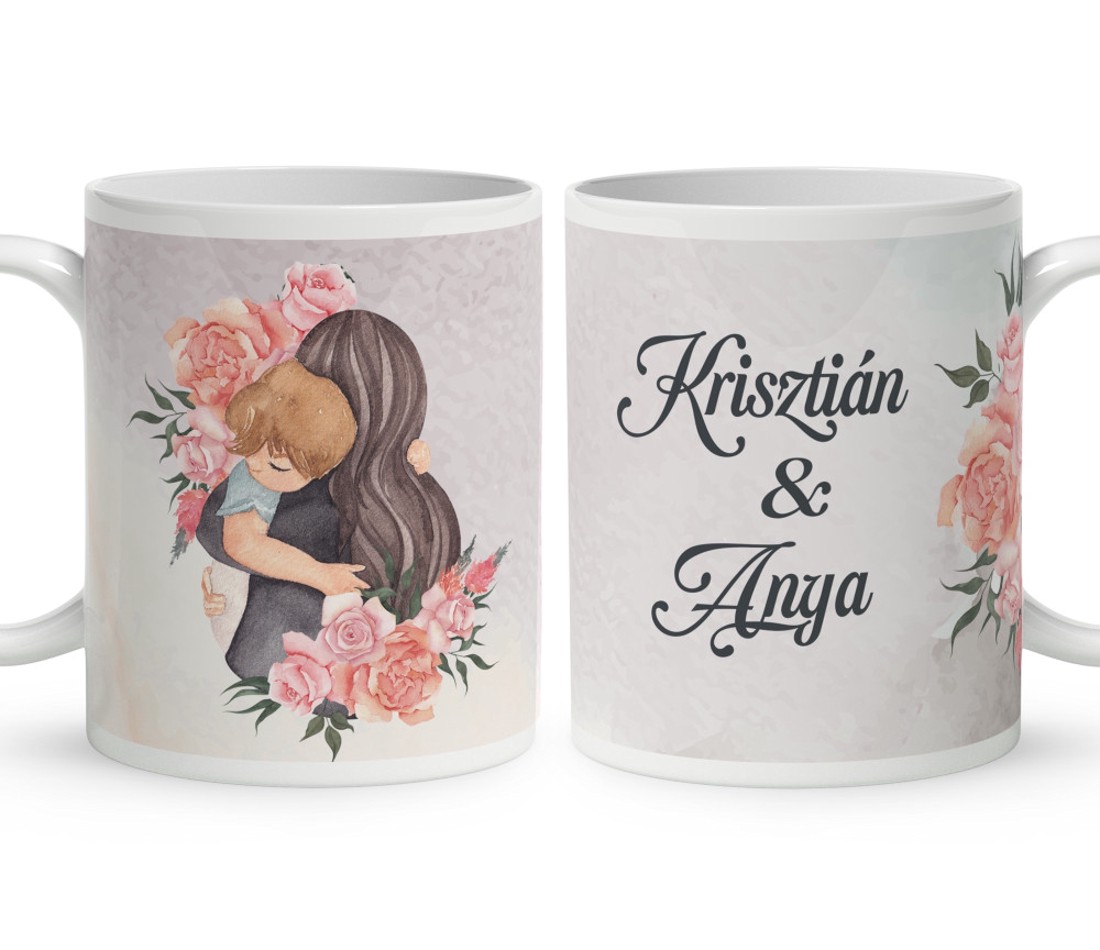 Kérd a neveddel - Drága kis Fiam mintás bögre - otthon & életmód - konyhafelszerelés, tálalás - tálalás - bögre & csésze - Meska.hu