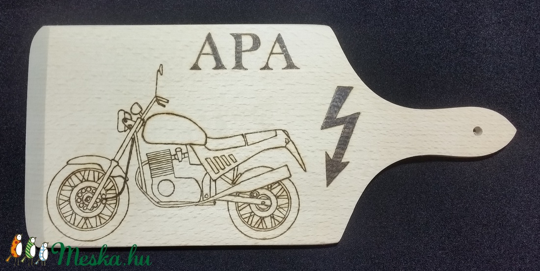 Apás vágódeszka -  - Meska.hu