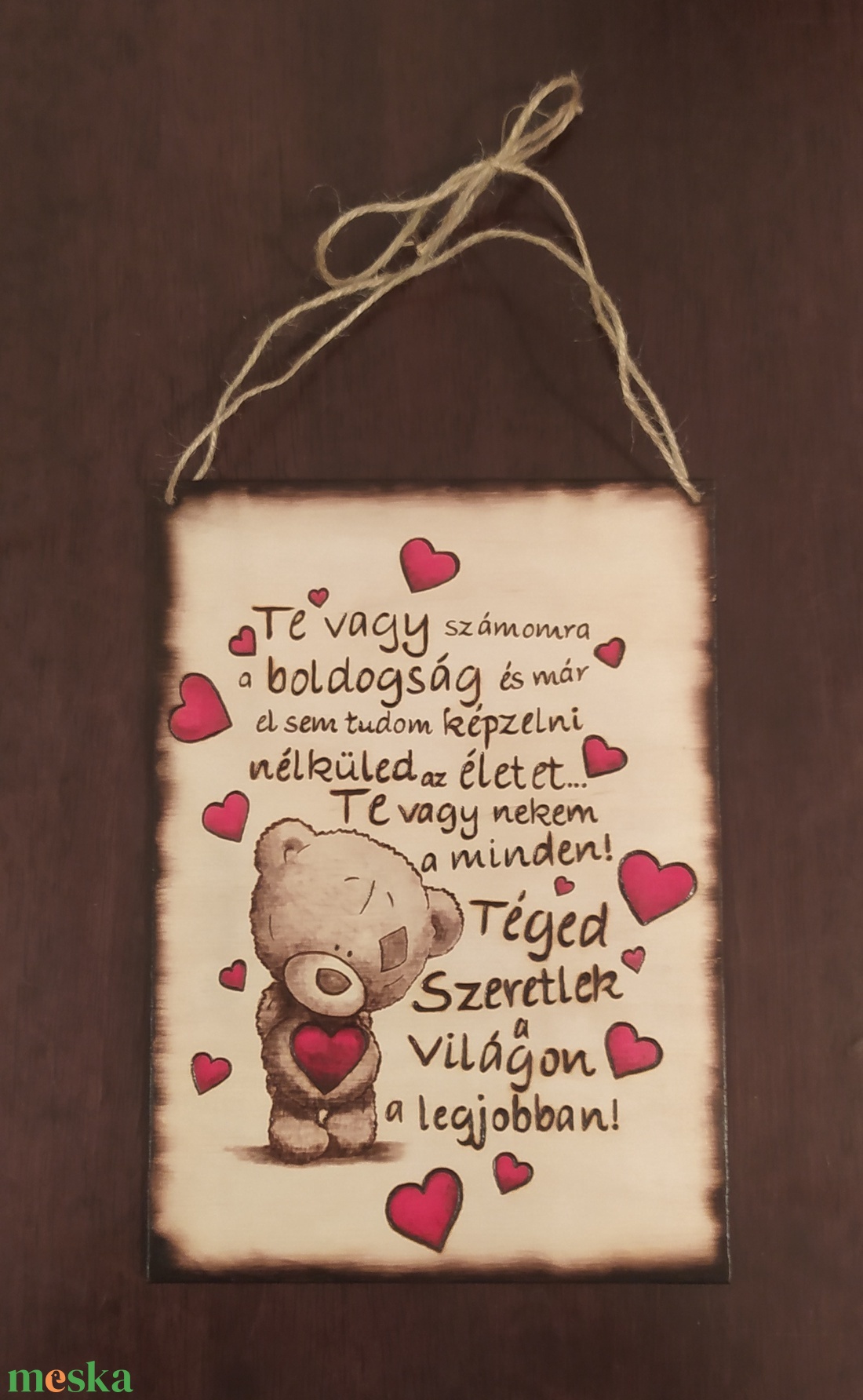 Égetett falikép - otthon & életmód - dekoráció - kép & falikép - táblakép - Meska.hu