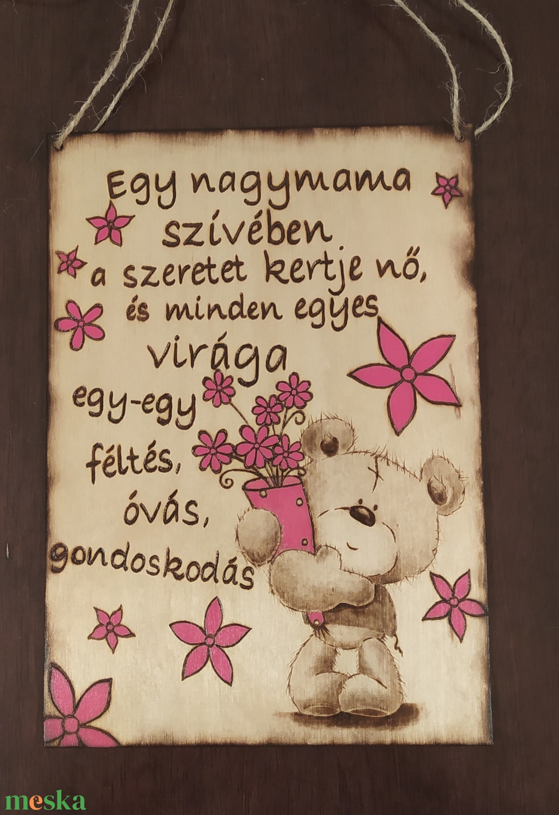 Égetett falikép - otthon & életmód - dekoráció - kép & falikép - táblakép - Meska.hu