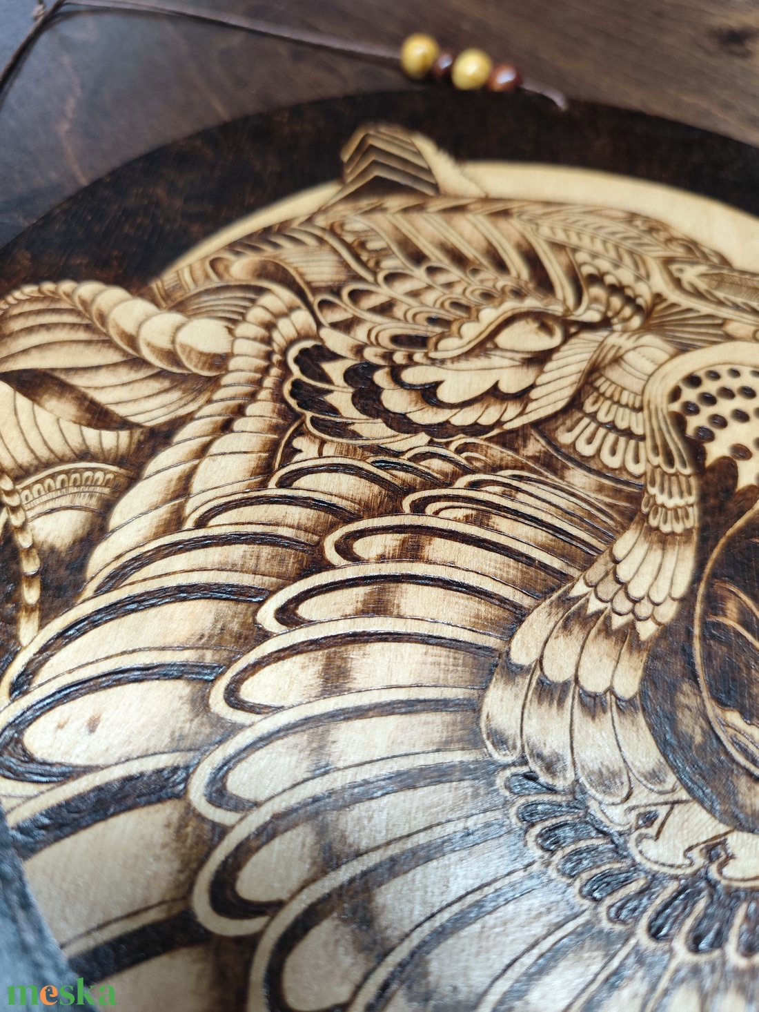 Tigris falikép  - otthon & életmód - dekoráció - kép & falikép - fából készült kép - Meska.hu